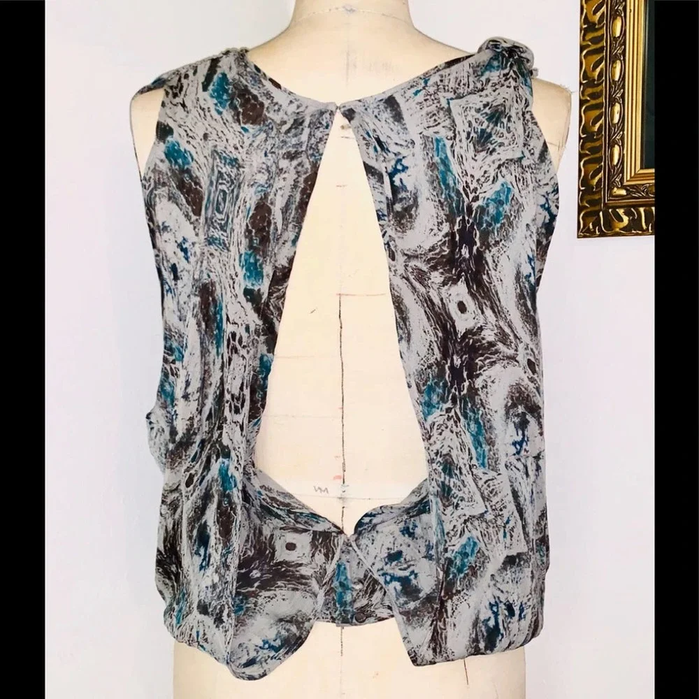Robert Rodriguez Silk Top - Picture 1 of 7